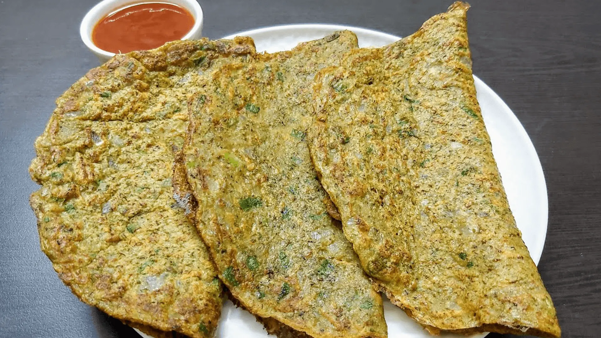 Whole Moong Dal Cheela