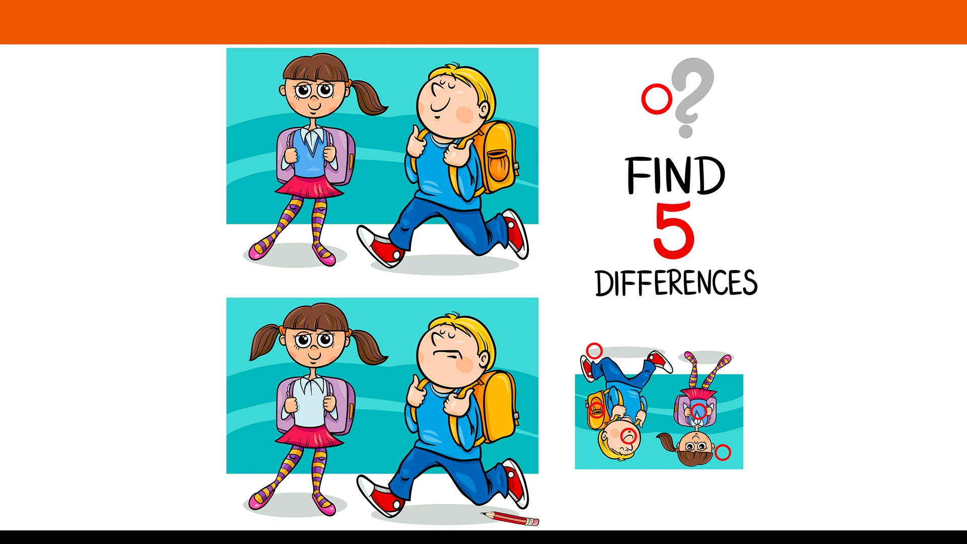 Playing Spot the Difference
